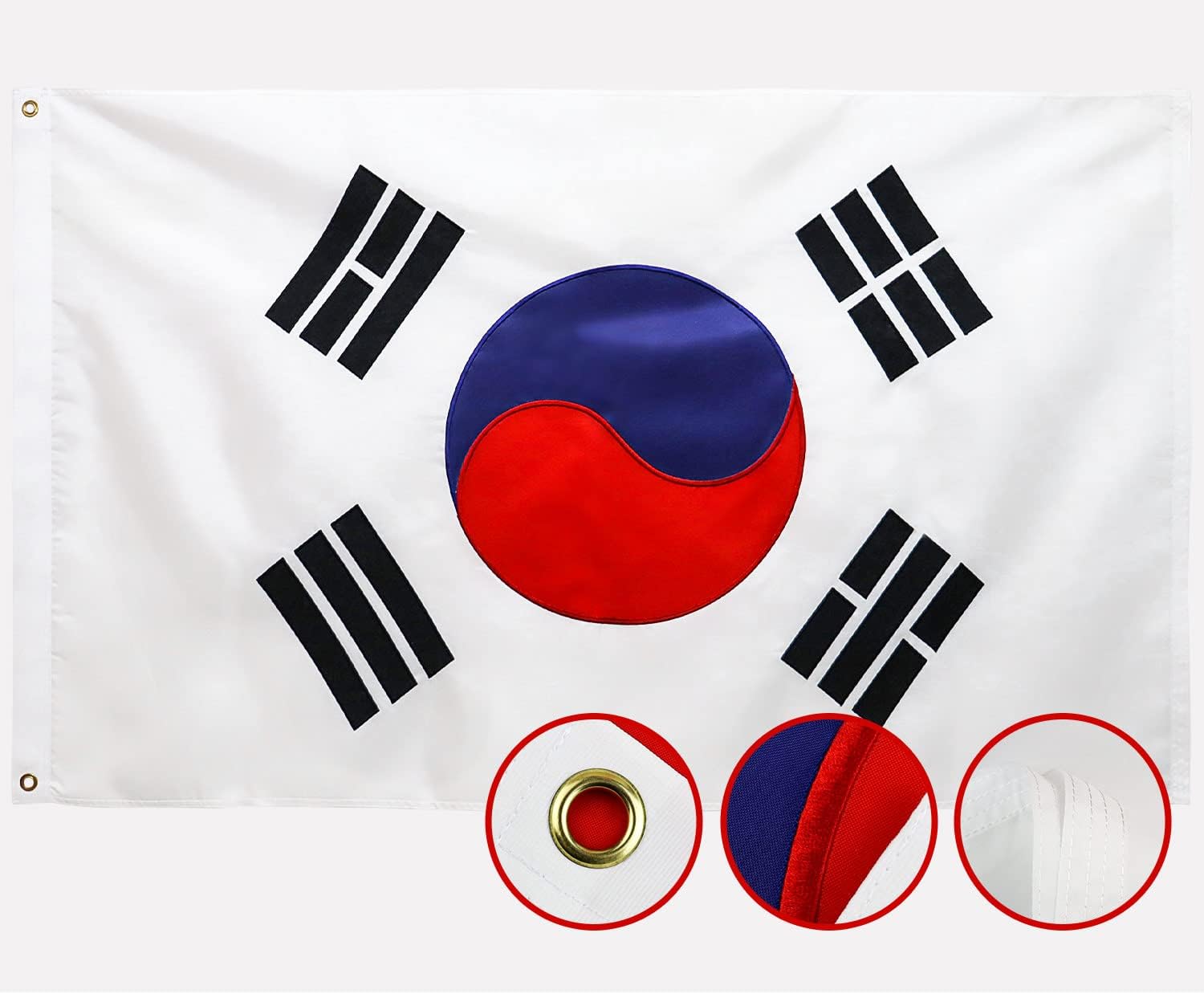 坦洲镇韩国国旗 3x5ft